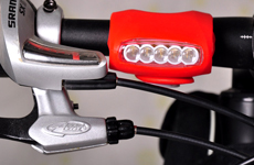5 LED Bicycle Bike Frog Rear Head Light Lamp 